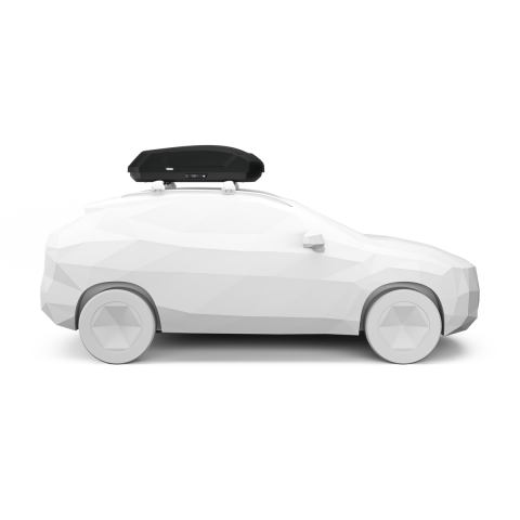 Thule Force 3 S Portbagaj Mat Siyah