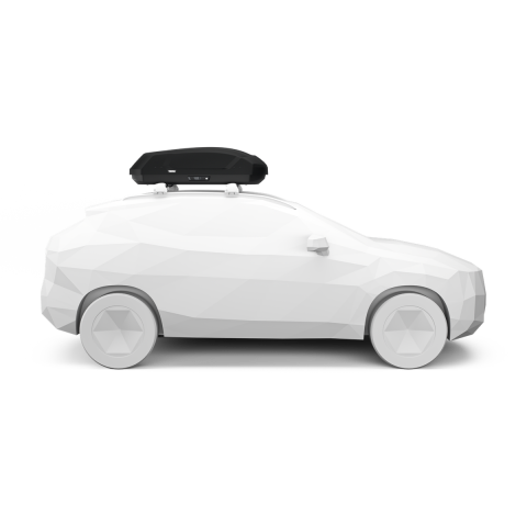 Thule Force 3 S Portbagaj Mat Siyah