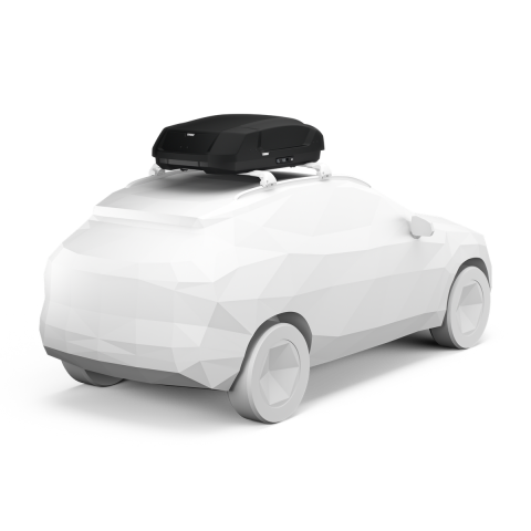 Thule Force 3 S Portbagaj Mat Siyah