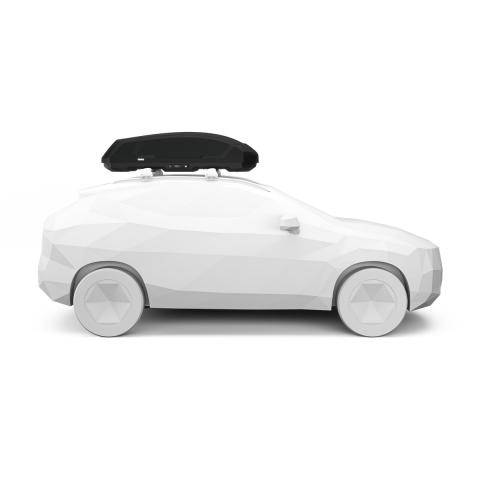 Thule Force 3 M Portbagaj Mat Siyah