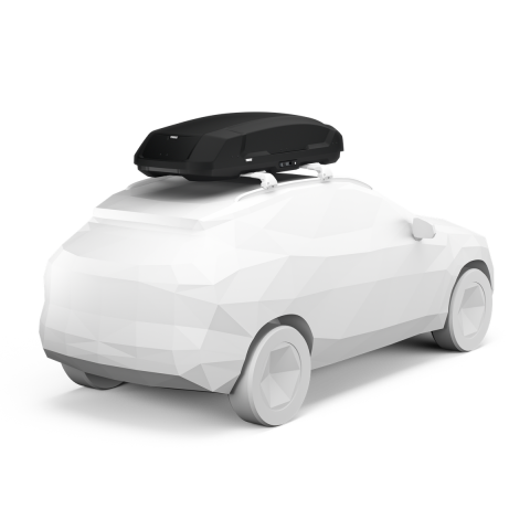 Thule Force 3 L Portbagaj Mat Siyah