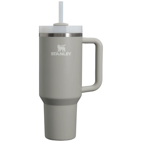 Stanley Quencher H2.O FlowState™ Tumbler Pipetli Termos | 1.18L Kül Rengi
