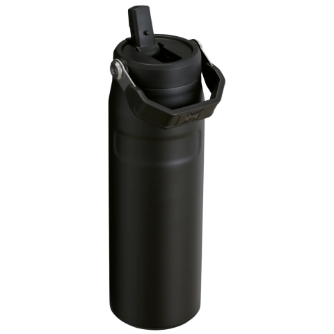 Stanley The IceFlow Flip Straw Pipetli Termos Bardak 0,70 LT Siyah