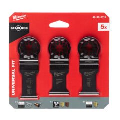 MILWAUKEE 5 PARÇA MULTİ TOOL OMT SL SET AHŞAP / METAL