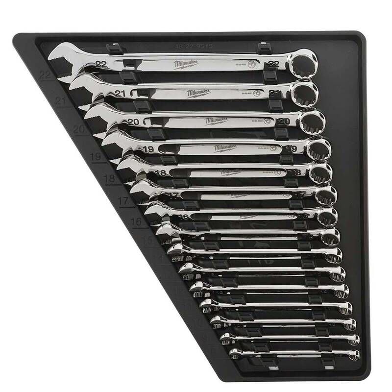 MILWAUKEE 15 PARÇA MAX BITE KOMBİNE ANAHTAR SETİ