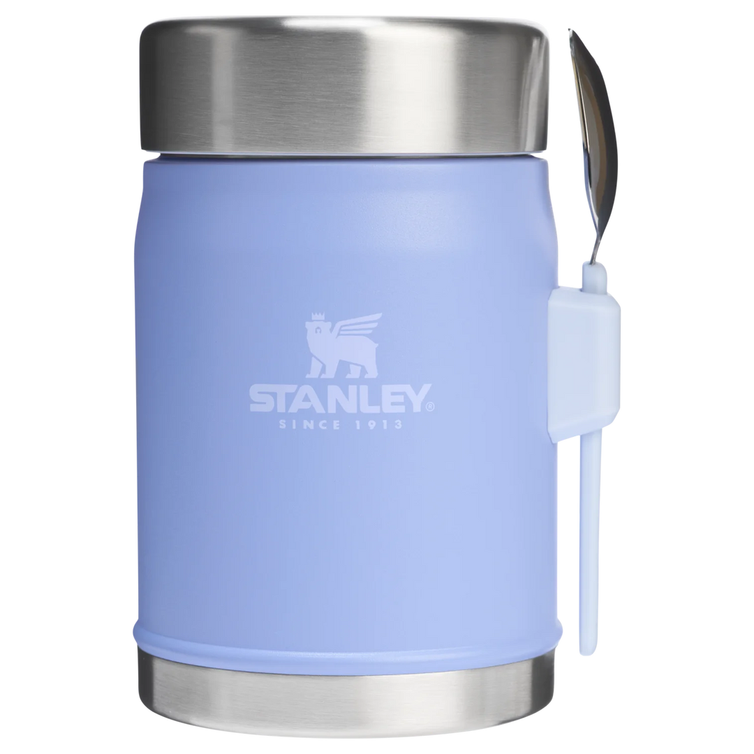Stanley Classic Legendary Kaşıklı Yemek Termosu | 0.4L Eflatun