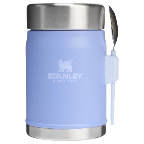 Stanley Classic Legendary Kaşıklı Yemek Termosu | 0.4L Eflatun