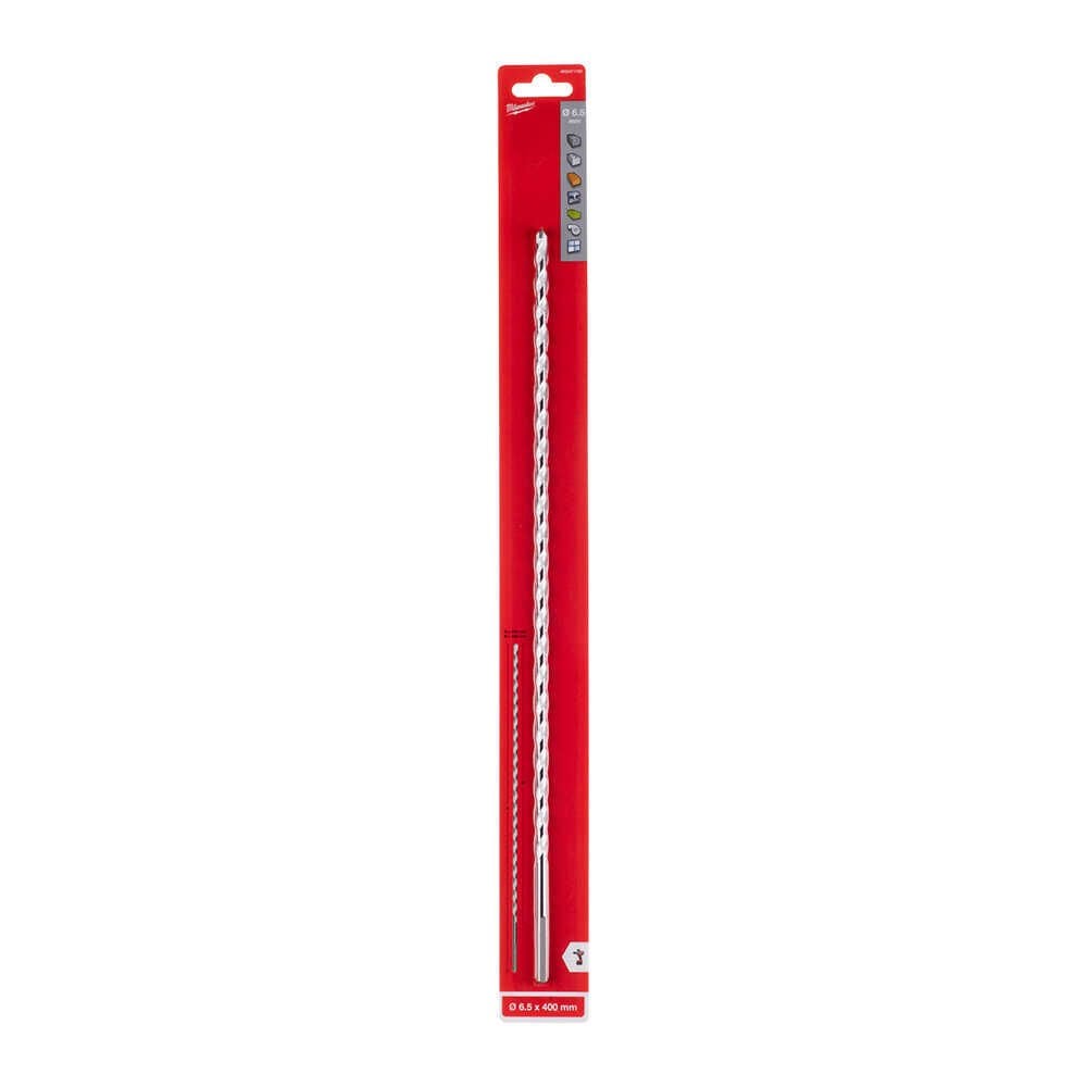Milwauke 6. 5x340 mm Hex Girişli Multi Beton Matkap Ucu