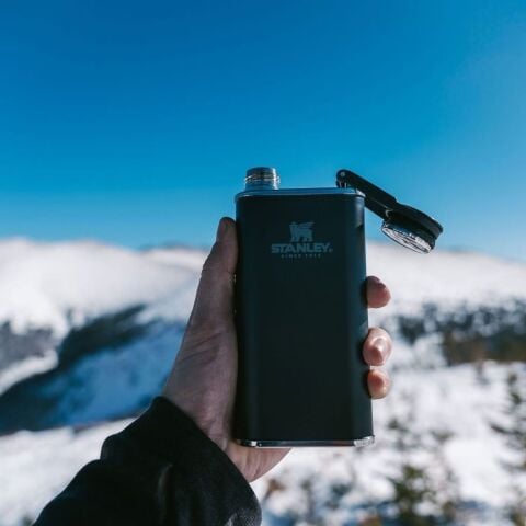 Stanley Classic Easy-Fill Cep Matarası 0.23L Ağaç Desenli