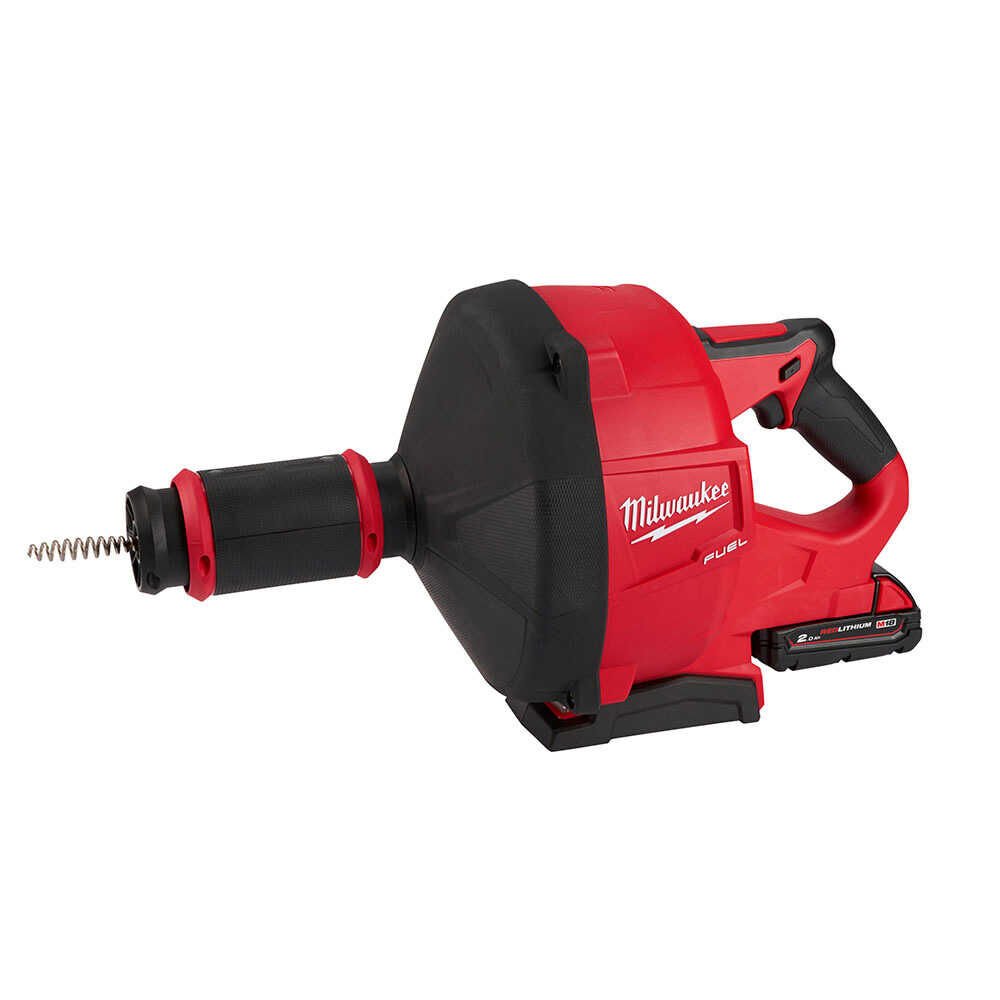 Milwaukee Akülü 10 mm Spiralli Yüksek Güçlü Kanal Temizleme M18 FDCPF10-201C