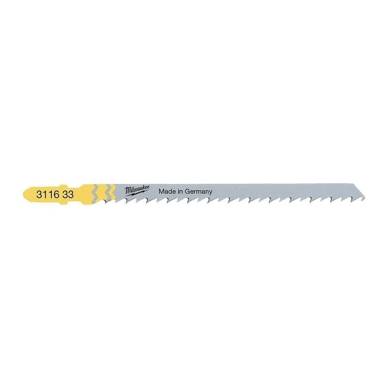 MILWAUKEE DEKUPAJ BIÇAĞI T344D 105MM (AĞAÇ) HIZLI KESİM 5Lİ PAKET
