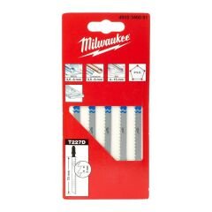 MILWAUKEE  DEKUPAJ BIÇAĞI T227D 75MM METAL + AHŞAP 5Lİ PAKET