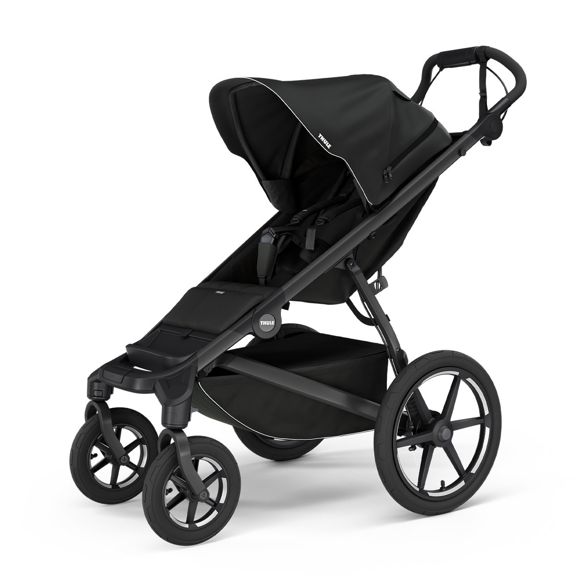 Urban Glide 4 - 4 Tekerlekli Bebek Arabası Siyah/Siyah