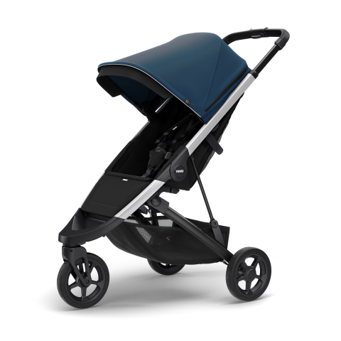 Thule Spring Bebek Arabası Mavi/Alüminyum
