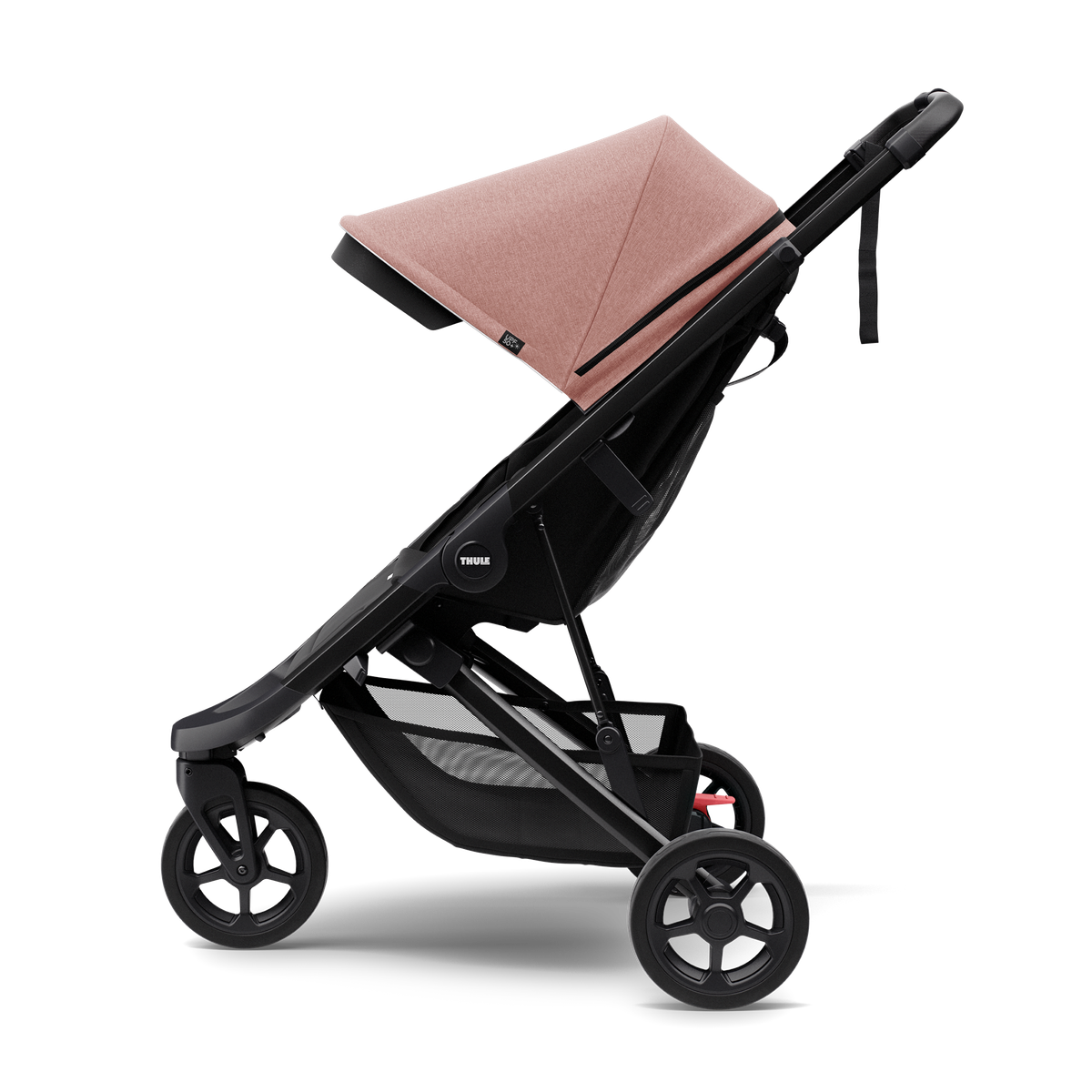 Thule Spring Bebek Arabası Pembe/Siyah