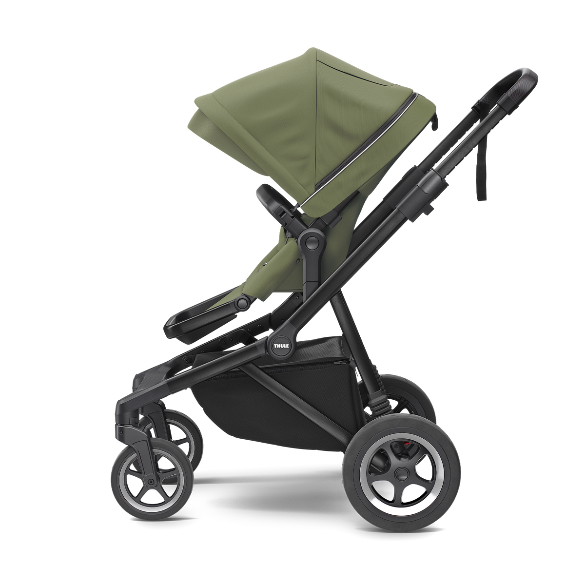 Thule Sleek Bebek Arabası Zeytin Yeşili/Siyah