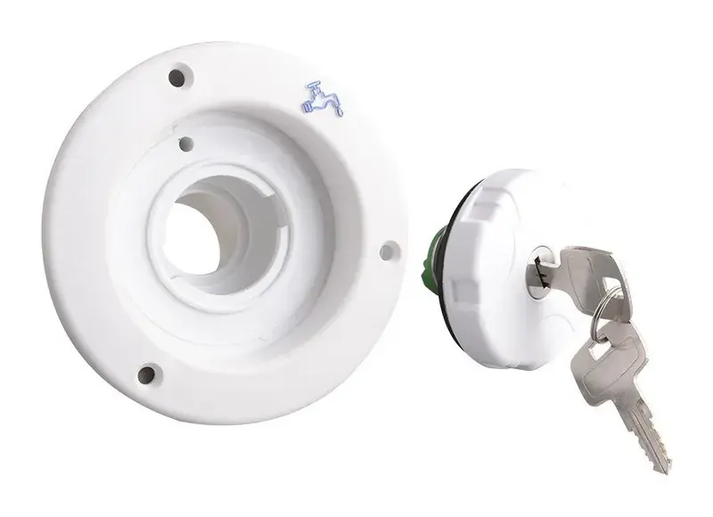 Berhimi Kilitli Su Alım Noktası (Beyaz)