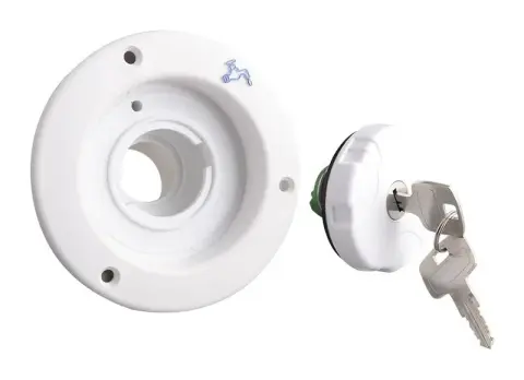 Berhimi Kilitli Su Alım Noktası (Beyaz)