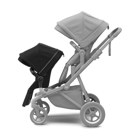 Thule Sleek Kardeş Koltuğu Siyah/Siyah