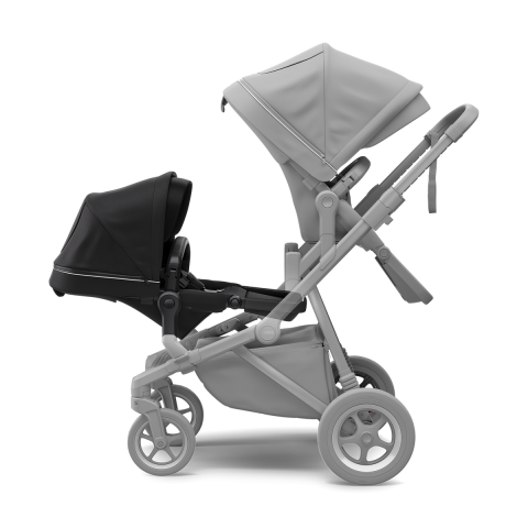 Thule Sleek Kardeş Koltuğu Siyah/Siyah