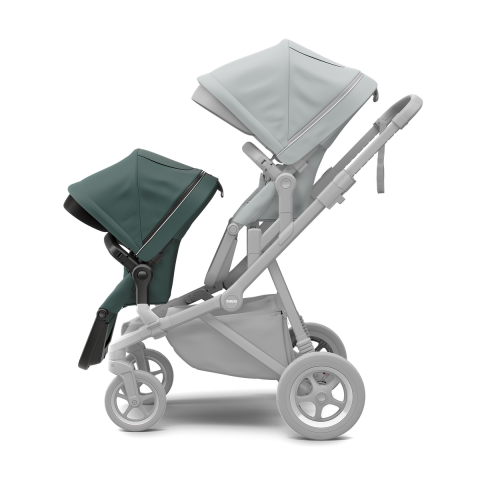 Thule Sleek Kardeş Koltuğu Siyah/Yeşil
