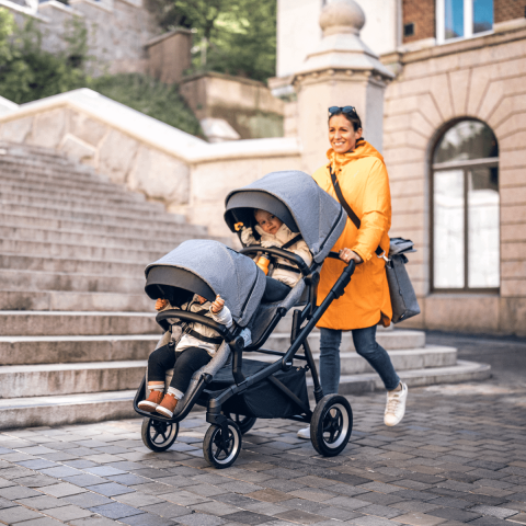 Thule Sleek Kardeş Koltuğu Alüminyum/Gece Siyahı