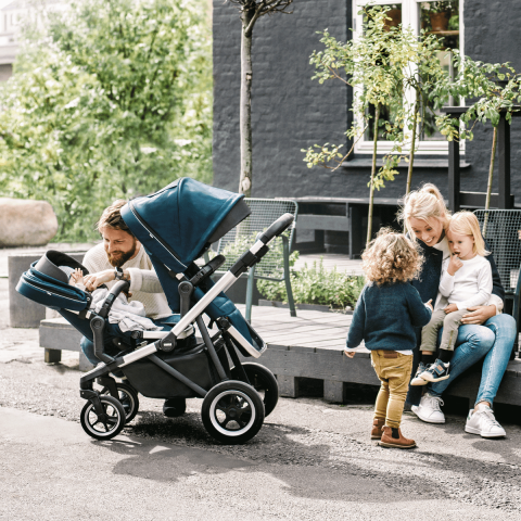 Thule Sleek Kardeş Koltuğu Alüminyum/Gece Siyahı