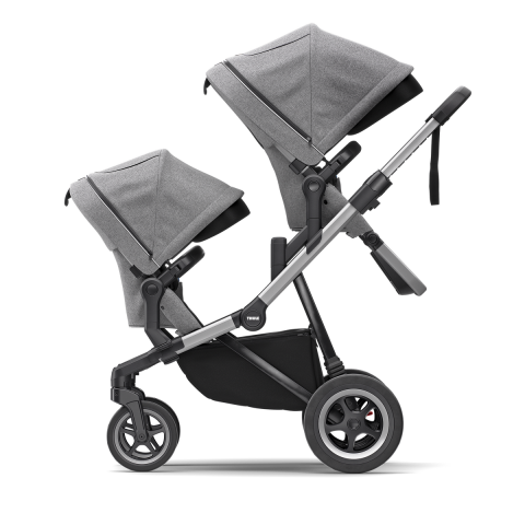 Thule Sleek Kardeş Koltuğu Alüminyum/Gri