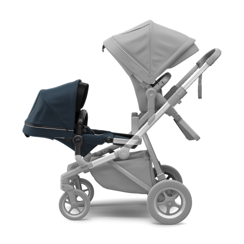 Thule Sleek Kardeş Koltuğu Alüminyum/Lacivert