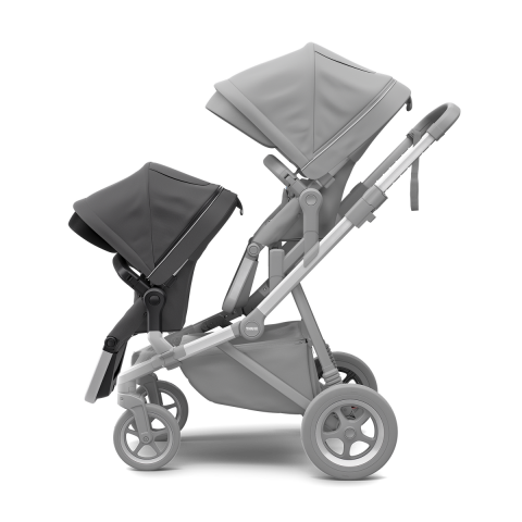 Thule Sleek Kardeş Koltuğu Alüminyum/Koyu Gri