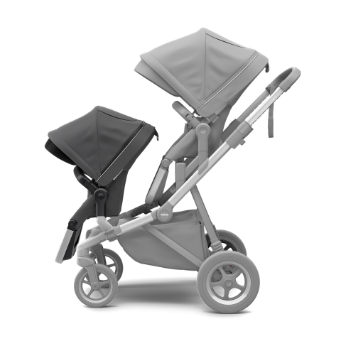 Thule Sleek Kardeş Koltuğu Alüminyum/Koyu Gri