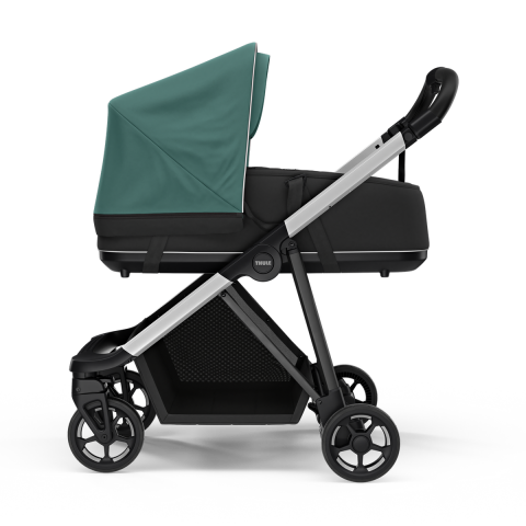 Thule Shine Bebek Arabası Alüminyum/Koyu Yeşil