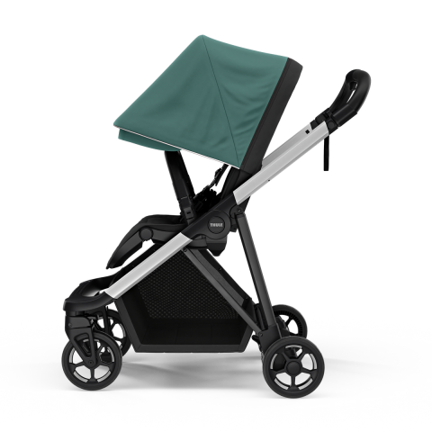 Thule Shine Bebek Arabası Alüminyum/Koyu Yeşil