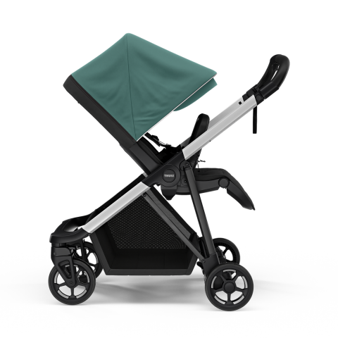Thule Shine Bebek Arabası Alüminyum/Koyu Yeşil