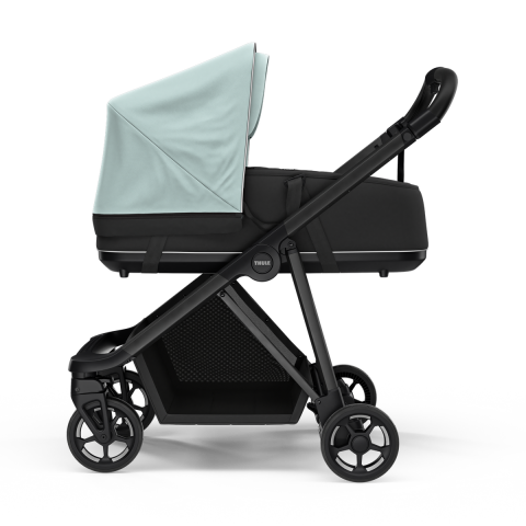 Thule Shine Bebek Arabası Siyah/Açık Mavi