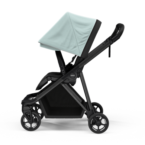 Thule Shine Bebek Arabası Siyah/Açık Mavi