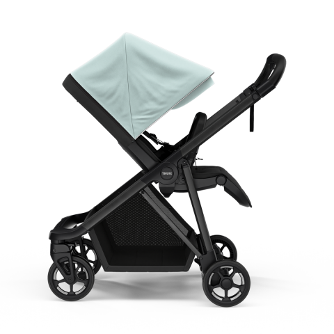 Thule Shine Bebek Arabası Siyah/Açık Mavi