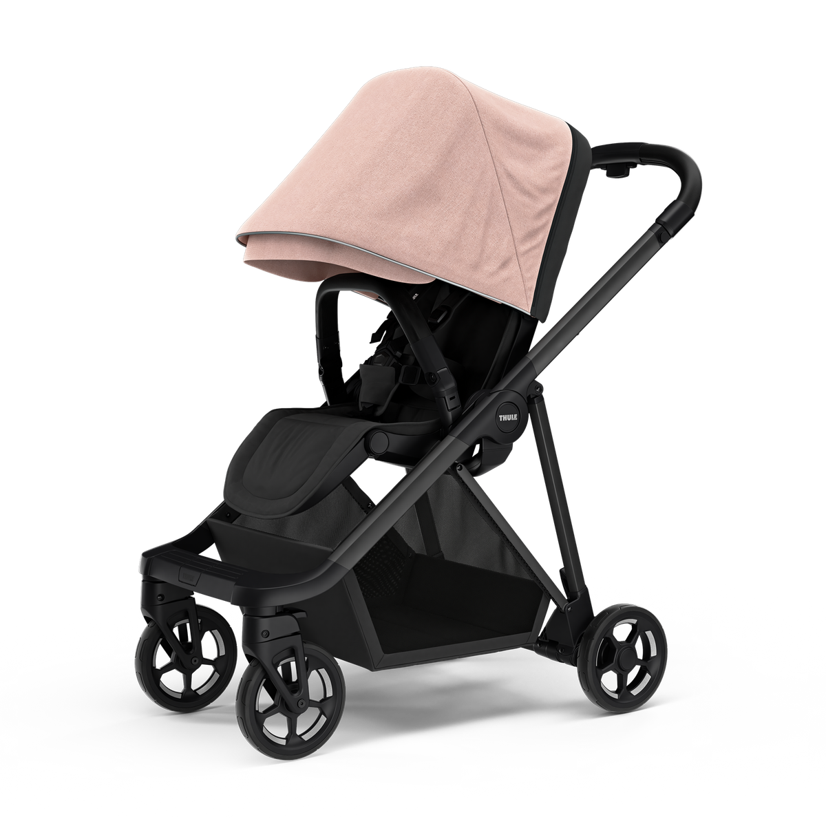 Thule Shine Bebek Arabası Pembe/Siyah