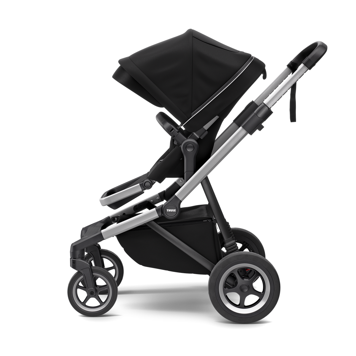 Thule Sleek Bebek Arabası Aluminyum/Siyah