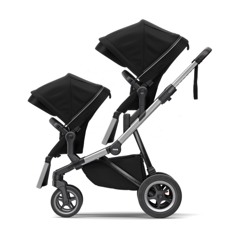 Thule Sleek Bebek Arabası Aluminyum/Siyah