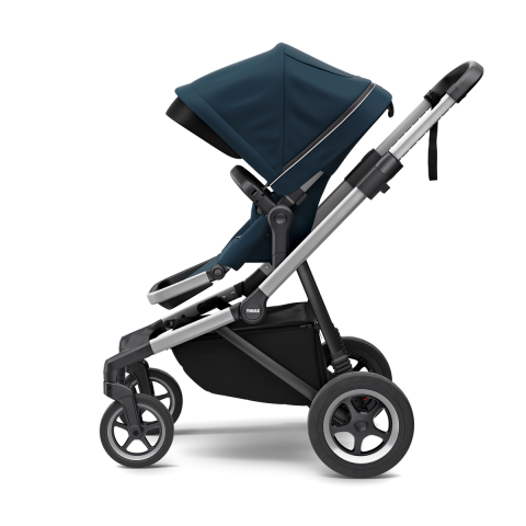 Thule Sleek Bebek Arabası Aluminyum/Lacivert
