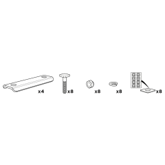 Thule Professional SquareBar Adapter