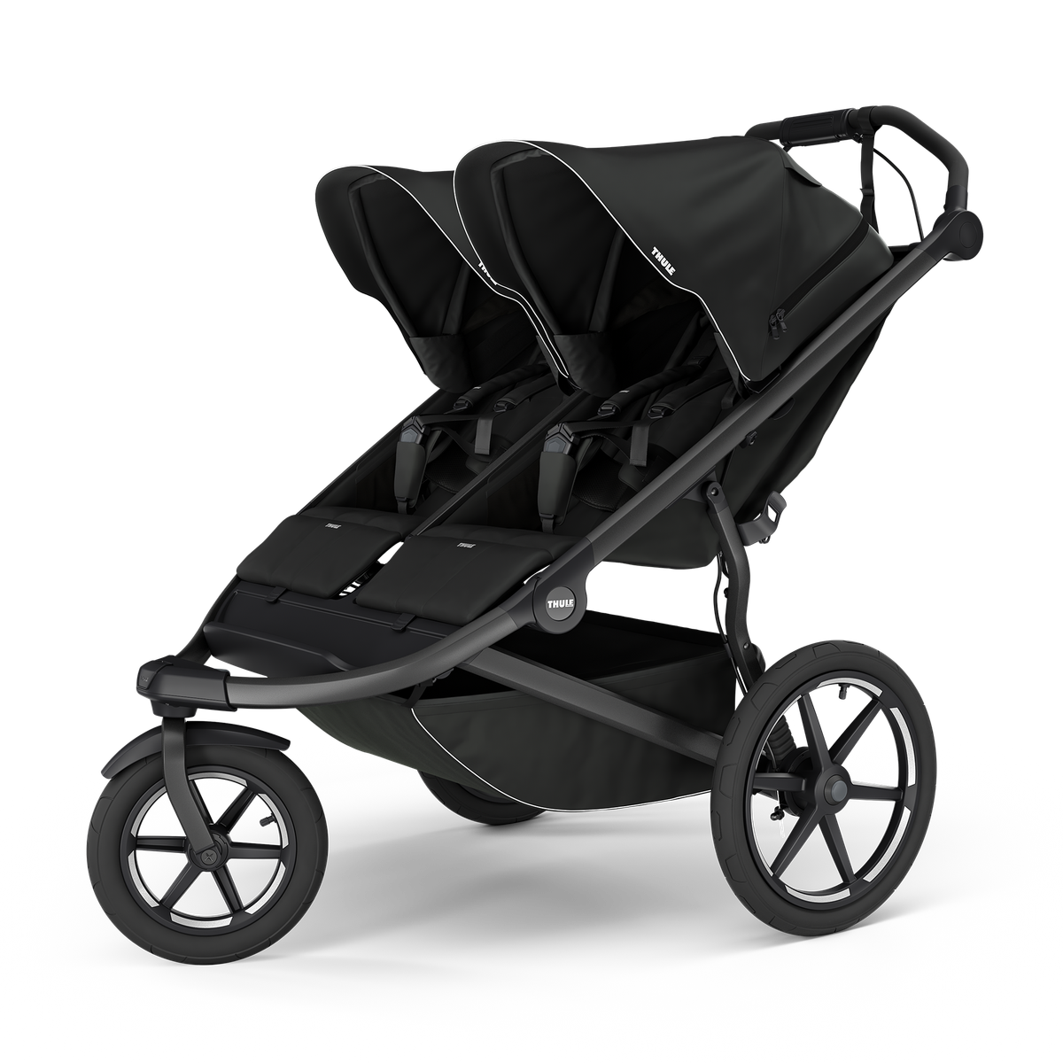 Urban Glide 3 İkiz Bebek Arabası Siyah