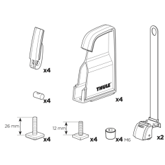 Thule Merdiven Taşıyıcı