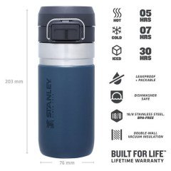 Stanley The Quick Flip Paslanmaz Çelik Termos Bardak 0.47 LT Lacivert
