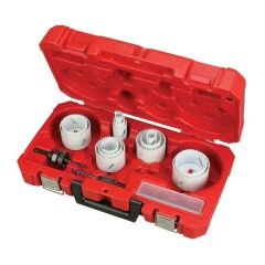MILWAUKEE 17 PARÇA %8 KOBALTLI Bİ-METAL ENDÜSTRİYEL SERİ PANÇ SETİ
