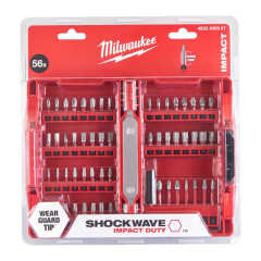 Milwaukee Bits Uç Seti 56 Parça Shockwave Impact Duty