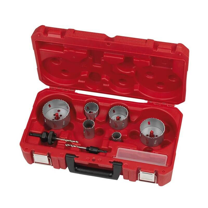 MILWAUKEE PANÇ BI-METAL SET CONTRACTOR SERİ - 10 PARÇA