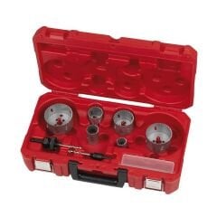 MILWAUKEE PANÇ BI-METAL SET CONTRACTOR SERİ - 10 PARÇA