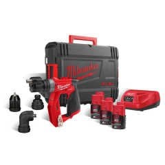 Milwaukee M12 FDDXKIT-203X Akülü Değişken Mandrenli Matkap & Vidalama